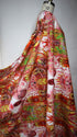 100% Linen - 'Our Riviera' | Pink & Orange